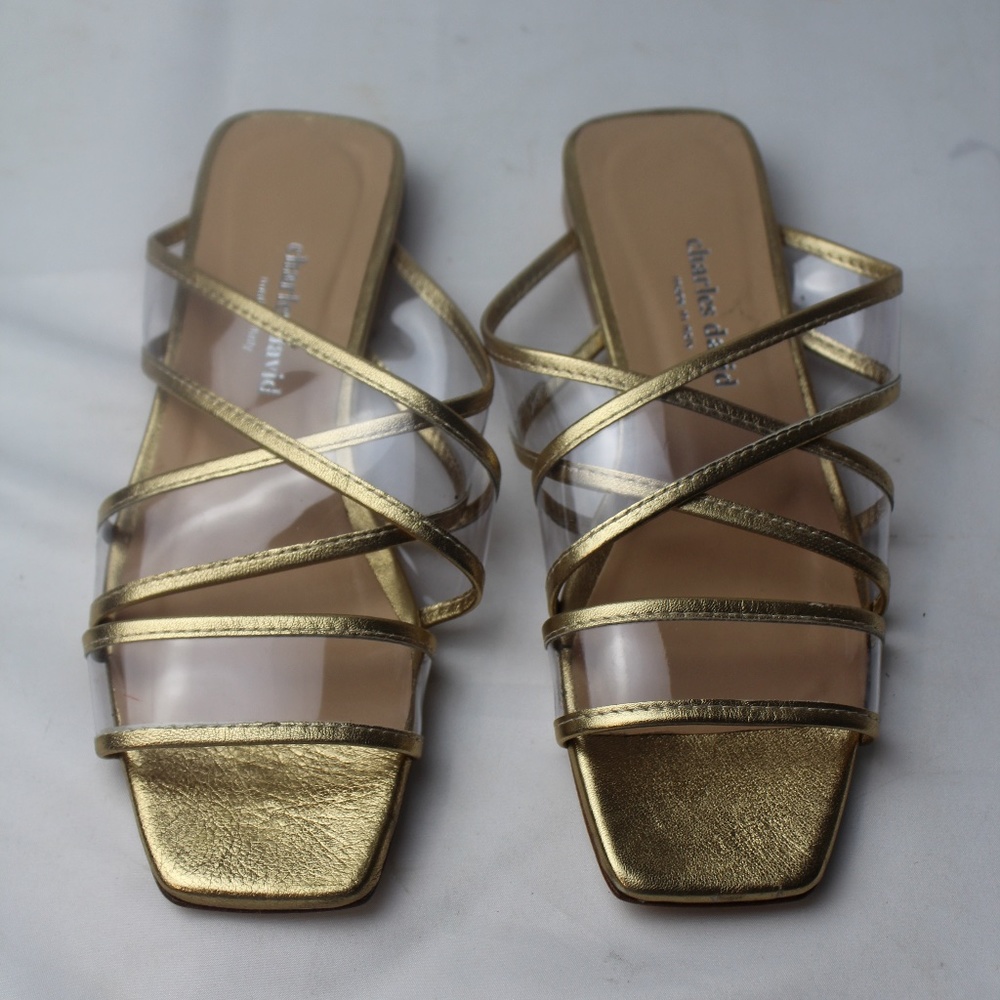 CHARLES DAVID slide sandal EUR 35